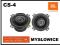 JBL CS-4 GŁOŚNIKI 2/DROŻNE 10CM - SMYCZ JBL Gratis