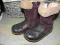 CLARKS~~KOZACZKI FIOLETOWE ROZ 6 1/2F