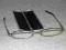 Okulary + 1,5, w aluminiowym etui syg AMERICAN WAY