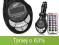 TRANSMITER FM PILOT MP3 USB SD LCD Odtwarzacz CZAR
