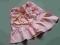 NEXT różowa lniana spódnica falbany 4 lata 104