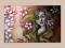 RYSUNEK KREDKA ''PLUMERIA'' 50x70cm