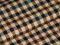 Kupon ciepłej tkaniny w kratkę