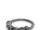 Mango Piękna Bransoletka Charms Cyrkonie Black new