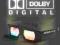 OKULARY 3D DOLBY DIGITAL 3D CINEMA