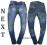 NEXT miękki jeans RURKI pojaśnienia łatki 140