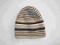 Ciepła czapka podwójna beżowa NOWA