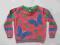 Marks Spencer kolorowy sweterek motylki 1,5-2l, 92