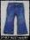 LUPILU Extra spodnie jeans 6-12m roz.74-80