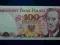 100 zł 1986, ser. SG, stan UNC