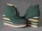 BOTKI KOTURNY CREEPERS KOPYTKA WEDGES GREEN 38