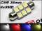 Żarówka LED 6x SMD 5050 C5W C10W 36mm C7W 12V VW