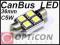 CAN BUS Rurka Led 36 mm 4xSMD 5050 C5W C10W Opel