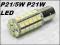 Żarówka LED 41x SMD 5050 P21/5W P21W Ba15s Bay15d