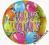 TALERZYKI BALONIKI 18 cm HAPPY BIRTHDAY URODZINY #