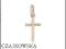 ZŁOTY 585 KRZYŻ * CROSS * KRZYŻYK 0,85 x 1,6 cm