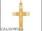 ZŁOTY 585 KRZYŻ * CROSS * KRZYŻYK 1,5 x 2,5 cm