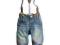 H&amp;M JEANSY z szelkami  NOWE  86