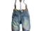 H&amp;M JEANSY z szelkami NOWE 92