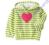 GYMBOREE cudna bluza 4/5 lat SERCE