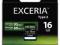 SDXC 16GB Class 10/UHS-I Exceria Type 2 95/60MB/s