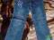 Spodnie jeansowe rozm . 128