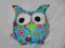 Przytulanka maskotka SOWA matrioszki Hand Made