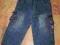 Spodnie jeansowe na podszewce 12-18 mc C&amp;A