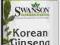 SWANSON KOREAN GINSENG ŻEŃSZEŃ MÓZG PAMIĘĆ ENERGIA