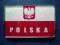 MAGNES FLAGA POLSKI - ORZEŁ GODŁO NA AUTO LODÓWKĘ