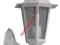 LAMPA KINKIET OGRODOWY BIAŁY metalowy