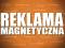 Reklama magnetyczna + LAMINAT magnes na auto___WNC