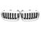 Grill BMW X3 E83 06-10 chrom / czarny