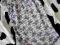 Sukienka tunika biała w róże 9-10 lat 140 cm