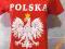 koszulka POLSKA  roz.L 100% BAWEŁNA  WYPRZEDAŻ  !