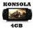 MP4 MP3 KONSOLA 4GB lcd 3' microSD + 1000 gier !!!