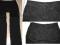 MODNE  czarne jeansy 40/42