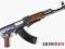 Karabinek AK47 AKS elektryczna replika ASG - M900C