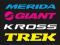 naklejki MERIDA KROSS GIANT TREK naklejka rower