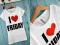 I love friday koszulka T-SHIRT hot WIOSNA XS S