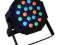 LED PAR 56 SLIM 18x3W RGB 54 Waty! DMX, MIKROFON