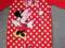 Pajacyk Myszka Minnie Disney komplet 0-3 miesięcy