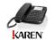 Telefon Siemens GigaSet DA510 czarny od Karen