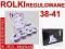 ROLKI REGULOWANE rozmiar 38 - 41  kółka 70mm