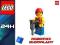 LEGO FIGURKA ROBOTNIK BUDOWLAN SERIA 12 MOVIE