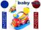 BABY MIX POJAZD 3w1 JEŹDZIK PCHACZ BUJAK + MP3