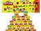 HASBRO Ciastolina PLAY DOH zestaw kolorów 24 tuby