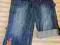 SPODNIE JEANSOWE 5-10-15 I 2 BLUZECZKI 104