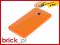 Pomarańczowa Nakładka Etui SLIM HTC One 801e