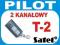 Pilot 2-kan T-2 do sterowników radiowych 433 MHz